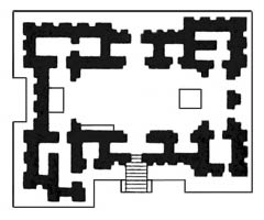 Храм в Эриду. 2-я пол. IV тыс. до н.э. План - www.Arhitekto.ru