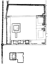 Священный участок храма Мардука. Вавилон. VII-VI вв. до н.э. План - www.Arhitekto.ru