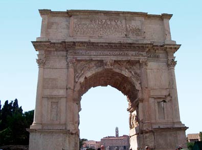 Триумфальная арка Тита в Риме - www.Arhitekto.ru