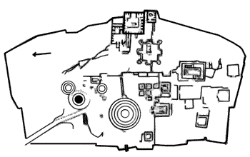 Санчи. Монастырский комплекс. III в. до н. э. - XII в. н. э. План комплекса - www.Arhitekto.ru