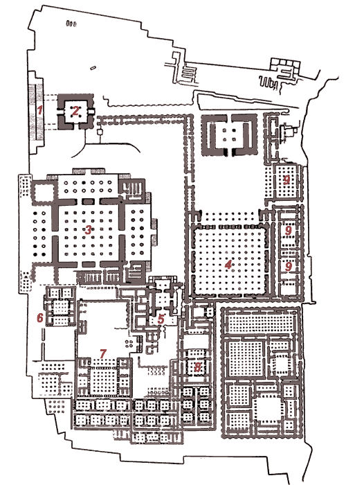Дворцовый комплекс в Персеполе - www.Arhitekto.ru