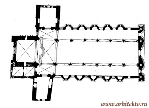 Собор в Орвьето. План - www.Arhitekto.ru